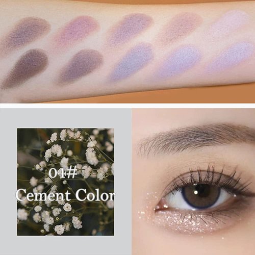 Erinde Matte Eyeshadow Palette - 10 Colors, Ultra-Blendable & Long-Lasting, Perfect for Mature Skin