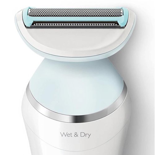BRL130 Replacement Head Compatible with Philips SatinShave Advanced Women's Electric Shaver BRL140 BRL130 Wet and Dry Ladyshave Replacement Foil and Blade Philips Trimmer Razor Foil and Cutter (Blue)