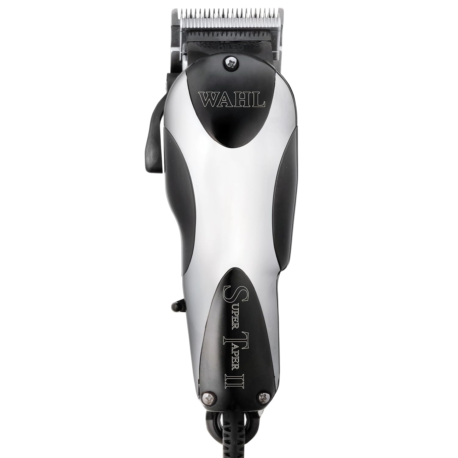 Wahl Professional Super Taper II Corded Clipper - Adjustable Blade for High-Performance Haircuts | Silver