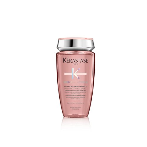 Kerastase Chroma Absolu Shampoo Riche - Nourishing Formula for Color-Treated Hair | Protects Medium to Thick Locks with Lactic Acid