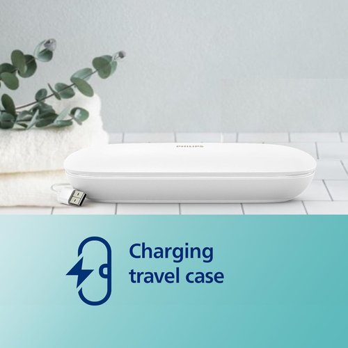 Philips Sonicare DiamondClean Electric Toothbrush Set - 2 Sonic Brushes, 12 Settings, Black & Rose Gold
