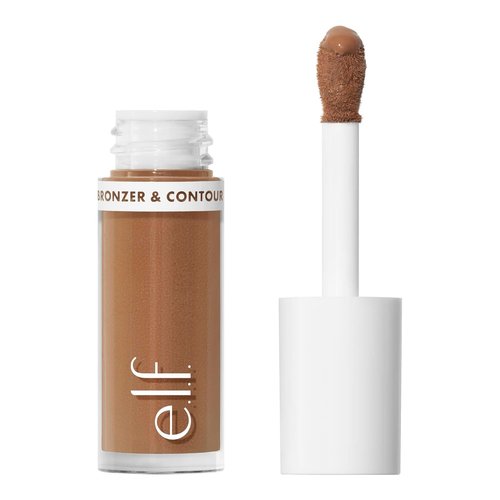 e.l.f. Camo Liquid Bronzer - Silky, Highly Pigmented Formula for Long-Lasting Glow | Vegan, 3 Light