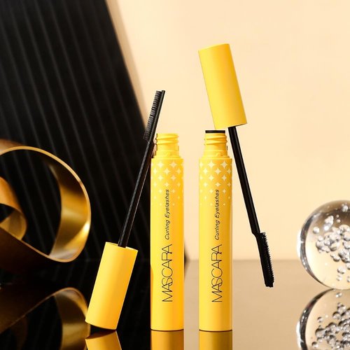 Regine Switzerland Waterproof Mascara - Black, No Clumping, Long-Lasting Volume & Length, Comb Brush