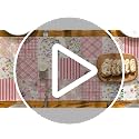 Pink Tulip Dahlia Floral Table Runner 13x120 Inch for Spring & Summer Dining