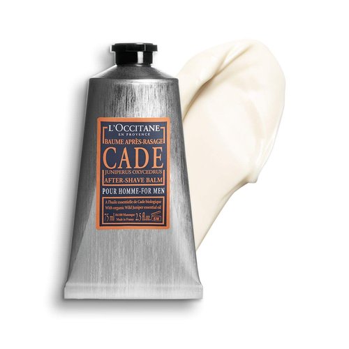 L’Occitane Cade After-Shave Balm - Soothing Men’s Skincare for Hydration & Comfort | Non-Greasy Formula