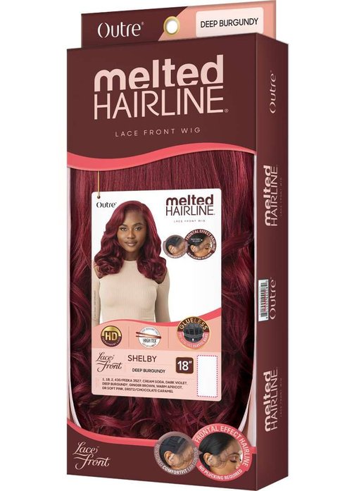 Outre Lace Front Wig - Melted Hairline - Shelby (DRST2/CHOCOLATE CARAMEL)
