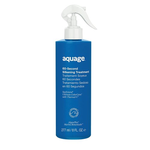 AQUAGE SeaExtend 60 Second Silkening Treatment - Restores Moisture for Silky Hair | 8 oz