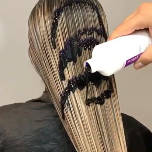 Fanola No Yellow Shampoo & Mask - Purple Anti-Brass Toner for Blonde, Silver, Gray & Highlighted Hair - Color Depositing Mask to Remove Brassiness from Bleached Locks (33.8 oz)