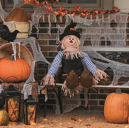 Stuff-a-Scarecrow Halloween Decor - 20x40 Inch Fall & DIY Craft