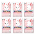 Epielle Rabbit Character Face Masks - Fun Korean Skin Care for Spa Parties | 6 Pack Ideal for Gifts