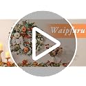 22-Inch Fall Wreath for Front Door Autumn Decor Handcrafted Pumpkin Berries Bows