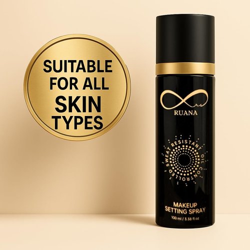 Ruana Makeup Setting Spray - Matte Finish, 16-Hour Hold & Oil Control Mist, 3.38 fl oz