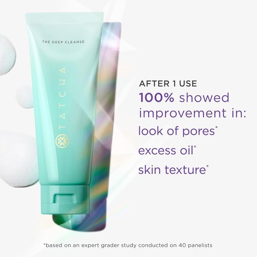 TATCHA The Deep Cleanse - Gentle Exfoliating Cleanser That Lifts Dirt & Minimizes Oil | 150ml