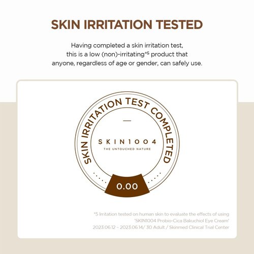 SKIN1004 Centella Probio-Cica Bakuchiol Eye Cream, Korean Eye Cream for Fine Lines with Centella, Hydrating Eye Treatment for Under Eye Area, Retinol Alternative, Korean Skin Care, 0.68 fl.oz / 20ml