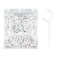 Kingbzis Individually Wrapped Floss Picks - 500 Count Dental Floss Bulk,Tooth Floss Picks for Teeth,Oral Care in Travel,Restaurants,Hotel and Office
