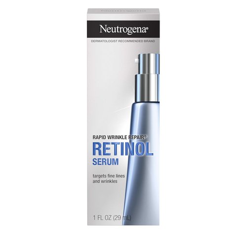 Neutrogena Rapid Wrinkle Repair Serum - Anti-Aging Face Serum with Retinol & Hyaluronic Acid | 1 fl. oz