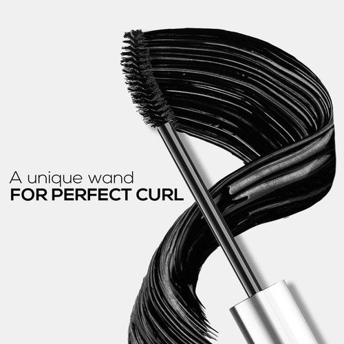 Renee Midnight Mascara - Unique 360-Degree Wand for Clump-Free Volume & Length, Darkest Black