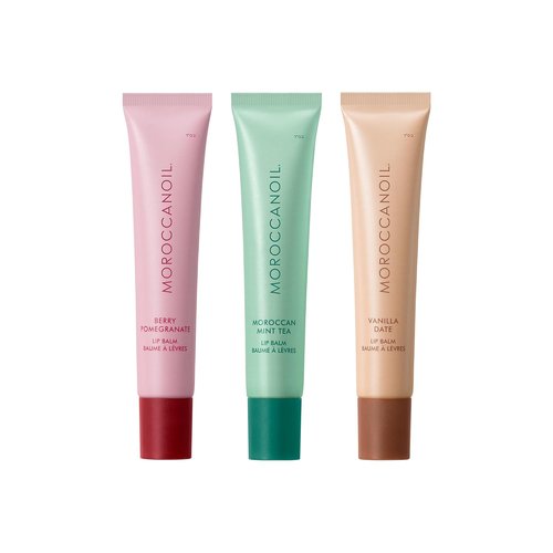 Moroccanoil Lip Balm Set - Nourishing Hydration for Soft, Smooth Lips | 3-Pack