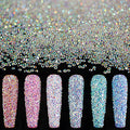 Mini AB Rhinestones for Nail Art 15000PCS 1.2mm Pixie Crystals - Iridescent Glitter