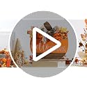 Fall Wooden Hello Pumpkin Sign - Autumn Decor, Tabletop Halloween & Thanksgiving