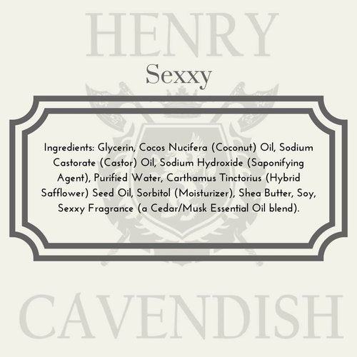 Henry Cavendish Sandalwood Shave Soap for Men & Women - Premium Quality, All Natural, moisturizing Shaving Puck made with Shea Butter & Coconut Oil for a Smooth Comfortable Shave. 4 Oz Puck Refill