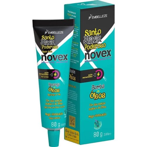 Novex Leave-In Conditioner - Mystic Black Formula for Deep Hydration | 2.8oz