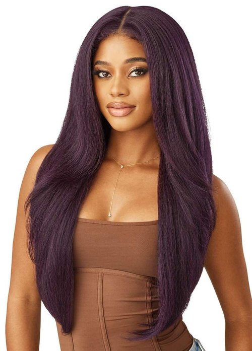 Outre Melted Hairline - Kinky Soft Edges - Kinky Soft 1 (ASH BROWN MELT)