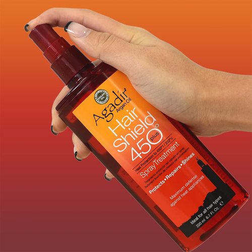 AGADIR Hair Shield 450 Spray Treatment - Protects Hair From Heat Damage | 6.7 Fl Oz