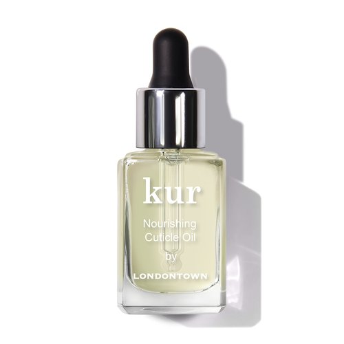 LONDONTOWN Nourishing Cuticle Oil - Moisturizing Nail Care for Growth and Strength for Dry Damaged Cuticles, Vegan & Cruelty Free - .40fl oz with Dropper
