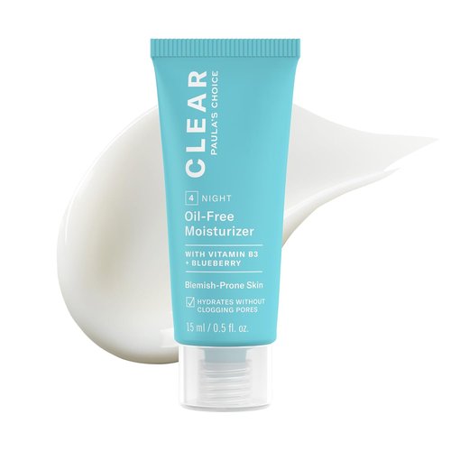 Paula's Choice CLEAR Oil-Free Face Moisturizer - Lightweight Acne-Prone Skin Cream with Hyaluronic Acid & Niacinamide