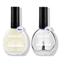 OpenLive Nail Polish Set - Quick Dry Base & Top Coat, 16.5ml | High-Gloss Finish for DIY Nail Art