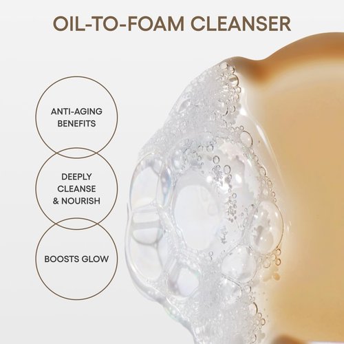 LANEIGE Perfect Renew Nourishing Oil-to-Foam Cleanser - 2-in-1 Anti-Aging Face Wash for Radiant Skin