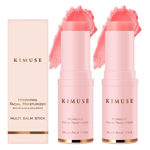 KIMUSE Hydrating Multi Balm Stick - All-in-One Lip Balm, Eye Cream & Neck Cream for Moisturizing Skin Care