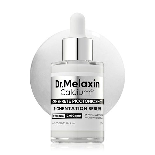 Dr.Melaxin Cemenrete Picotonic Shot Calcium Serum for Firming Density collagen serum Even Skin Tone & Skin Clarity Anti-aging Dark spot care 1.01 fl.oz.