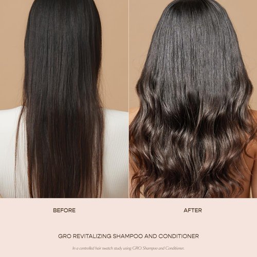 VEGAMOUR GRO Revitalizing Shampoo - Thicker, Fuller Hair Formula with Vegan Keratin | Sulfate-Free, Natural Citrus Scent