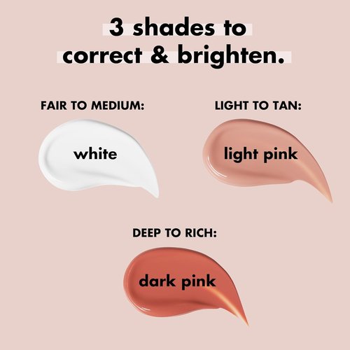 e.l.f. Soft Glam Brightening Corrector - Minimize Dark Circles & Discoloration | Hydrating Vegan Formula, Light Pink