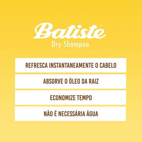 Batiste Dry Shampoo - Blonde Shade for Fresh, Clean Hair | 6.35oz Size