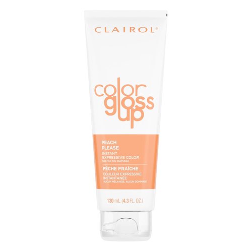 Clairol Color Gloss Up Temporary Hair Dye - Peach Please Color | Single Pack for Vibrant Shine