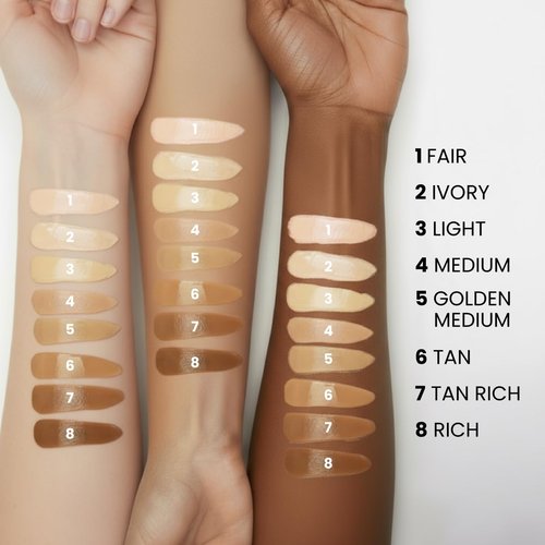 Prime Prometics PrimeSkin CC+ Cream - Lightweight Liquid-to-Powder Foundation for Mature Skin | Blurs Pores & Covers Age Spots (Fair)