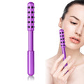 Up Lifting Massaging Beauty Roller Radiance Roller 30 Germanium Stone Face Roller for Uplift and Skin Care,Uplifting Face Massager for Valentines Day Gifts (Purple)