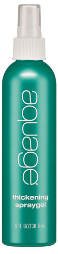 Aquage Thickening Spray Gel - Firm Hold Volume Spray with Ultraflex Technology & AlgaePlex - 8 oz