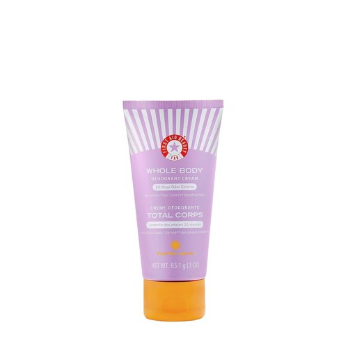 First Aid Beauty Whole Body Deodorant Cream - All-Day Odor Control, Dermatologist Tested, 3oz