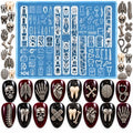 3D Halloween Nail Mold Accessories Set - Gothic Retro Art Manicure Tools