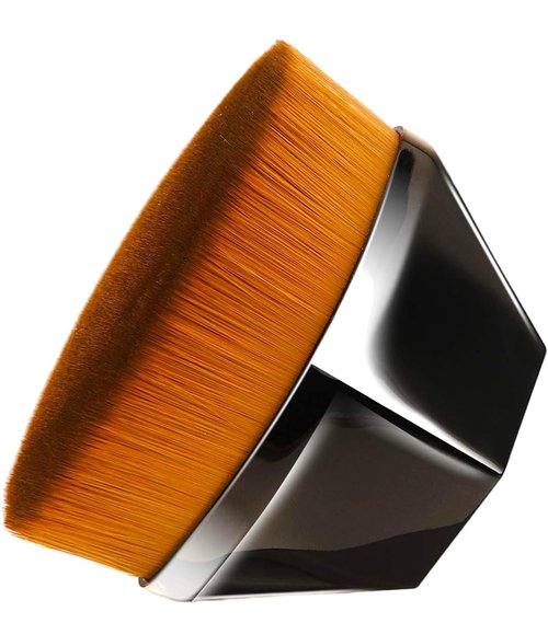 Foundation Brush for Makeup – Professional Kabuki, Bronzer, Body, Contour, and Blush Brush – Soft Make Up for Face and Body Blending – Vegan Bristles for Smooth, Even Application