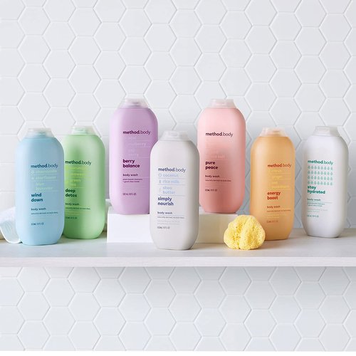 Method Body Wash, Berry Balance, 18 Ounces (Pack of 3)