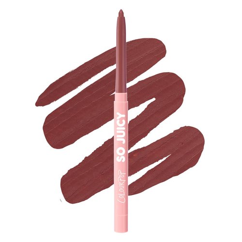 ColourPop So Juicy Plumping Lip Liner - Long-Lasting Formula for Plump, Defined Lips - Group Chat (0.01 oz)