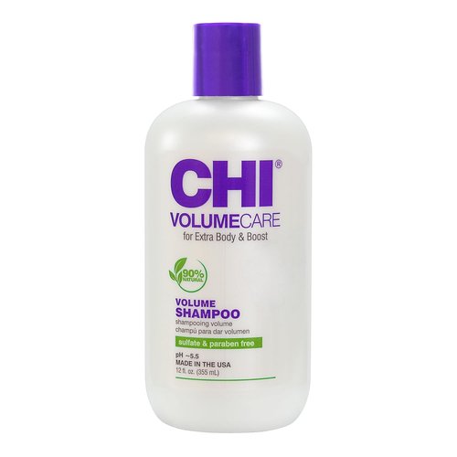 CHI VolumeCare Volumizing Shampoo - Boosts Volume for Thin & Fine Hair | Sulfate-Free, 12 Oz