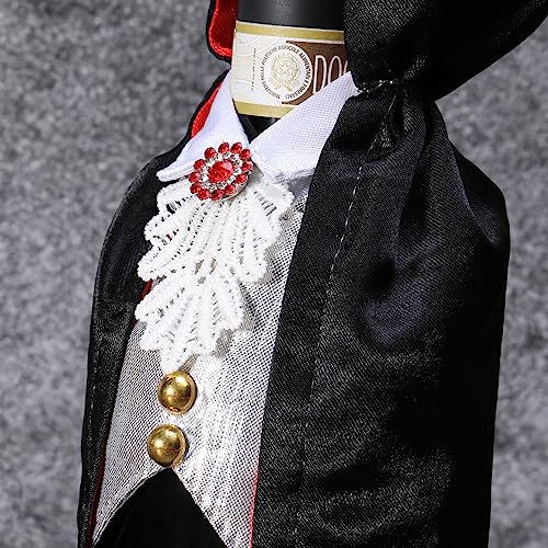 Halloween Vampire Wine Bottle Cover 1PC - Dracula & Vampire Wine Holder Gift