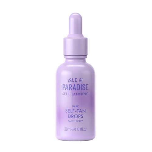 Isle of Paradise Self Tanning Drops - Natural Bronze Tan, Long-Lasting & Dermatologist-Approved, 1.01 fl. oz