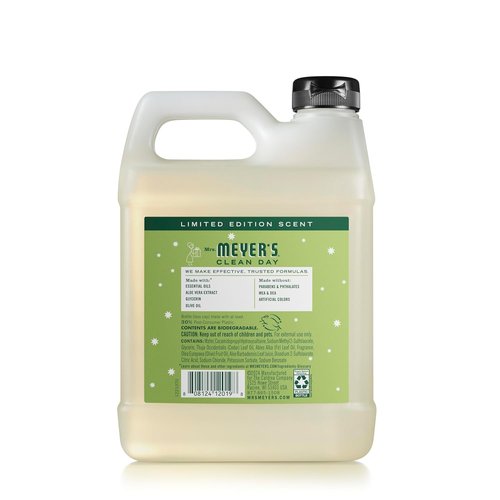 Mrs. MEYER'S CLEAN DAY Hand Soap Refills 33 FL OZ, (Iowa Pine + Snowdrop) (Variety Pack)